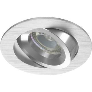 Noxion Forsænket Spot Drome MR16 Vipbar Aluminium | Udsnit 69mm - GU10 sokkel