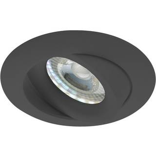 Noxion Forsænket Spot Flox MR16 Vipbar sort | Udsnit 70mm - GU10 sokkel