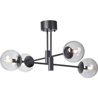Scandi Living Solar loftslampe sort 73 cm Røget grå