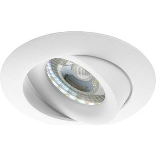 Noxion Forsænket Spot Flox MR16 Vipbar Hvid | Udsnit 70mm - GU10 sokkel