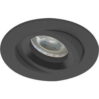 Noxion Forsænket Spot Drome MR16 Vipbar sort | Udsnit 69mm - GU10 sokkel