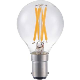 Ba15d - SPL Ball Ba15d - Klar - 350lm - 2700K - CRI 93 - Dæmpbar