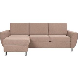 Madrid Nordic vendbar sofa m. chaiselong - taupe