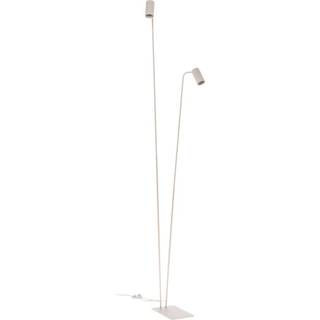 Gulvlampe Mono II, 2 lyskilder, hvid