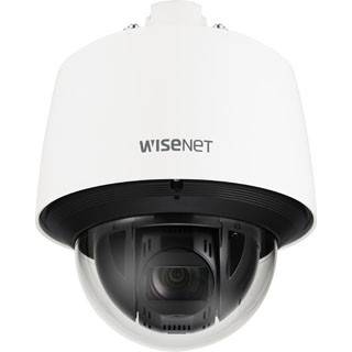 Hanwha Vision PTZ Kamera QNP-6320H 4,44 - 142,6mm Überwachungskamera mit 2 Megapixel Auflösung. professionelle Kamera für außen - weiß