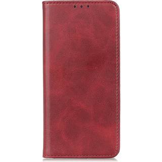 Samsung Galaxy S23 Magnetisk Flip Cover m. Kortholder & Stand - Rød