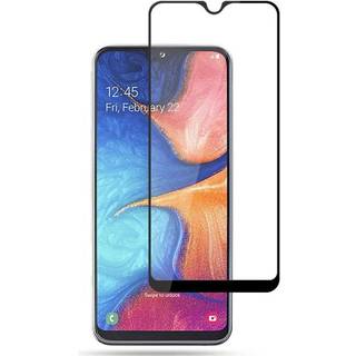 Samsung Galaxy A20e Amorus Full-Fit Skærmbeskyttelse m. Sort Kant