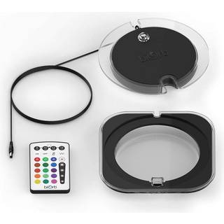 biOrb MCR Light Large Black – LED-belysning med Fjernbetjening og 16 Farver