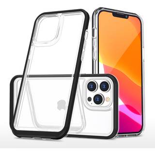 Shockproof 3i1 clear cover til iPhone 12 Pro Max