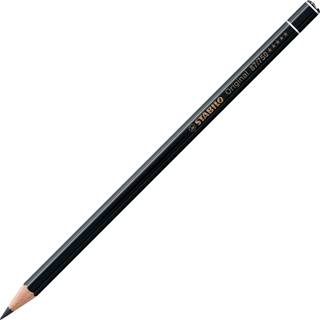 Stabilo Original 87-750 farveblyant 2,5mm Neutral sort (12stk)
