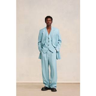 Ami Paris Wool waistcoat - blue - XXS