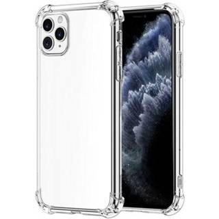 Shockproof iPhone 12/12 Pro Hybrid Cover - Gennemsigtig