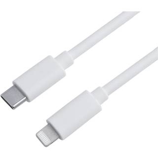 Eletra USB-C To Lightning kabel 3 M, hvid ➞ På lager - klar til levering og afhentning
