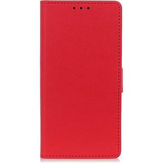 Nokia C2 2nd Edition PU Læder Flip Cover m. Pung - Rød