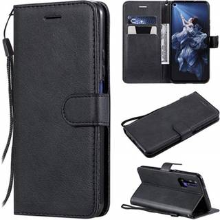 Huawei Nova 5T, Honor 20/20S Pung Taske med Magnetisk Lukning - Sort