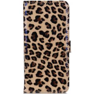 Samsung Galaxy Note 20 Læder Cover m. Kortholder - Leopard