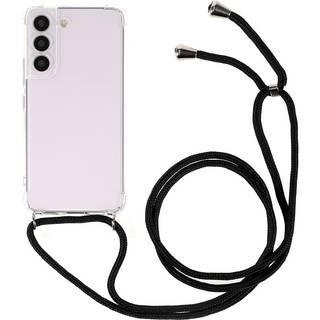 Samsung Galaxy S22 Fleksibelt Plastik Bagside Cover m. Snor / Strop - Gennemsigtig