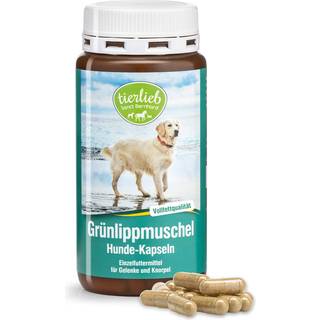Tierlieb - Grønlæbet Musling Hundekapsler 150 stk