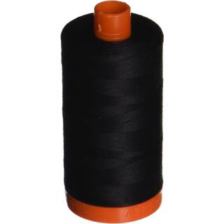 Aurifil A1050-2692 Mako Cotton Thread Solid 50WT 1422yds Black