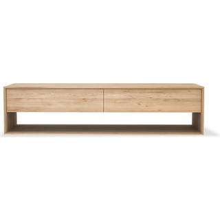 Ethnicraft Nordic TV-bord Voks olieret eg 1 låge-1 skuffe 180
