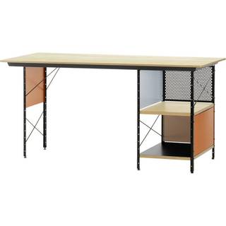 Vitra Eames EDU Skrivebord Sort/Orange/Blå/Birk