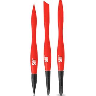 Sili Micro Lim Brush Applicator 3 Pack med fin spids