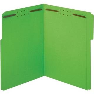 Office Depot Color Fastener File mapper brevst?rrelse Gr?n pakke med 50 OD22140GW