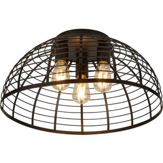 Cage II loftlampe, 3 lyskilder i burdesign