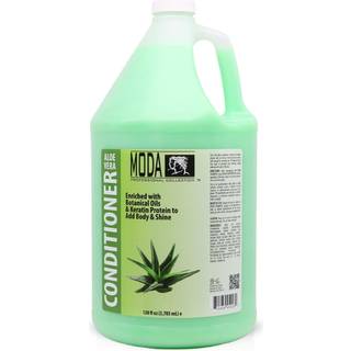 MODA - Fugtgivende balsam til alle hrtyper Aloe Vera 128 Oz Professional - Styrker fugter Efterlader hret bldt og skinnende Tilfjer volumen B