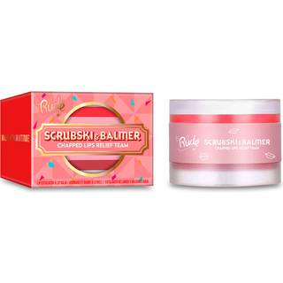Rude Cosmetics Scrubski & Balmer Læbepomade og skrub Skygge Juicy Peach 7.5 g - 7,5 g