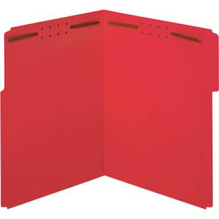 Office Depot Color Fastener File mapper brevst?rrelse r?d pakke med 50 OD22740