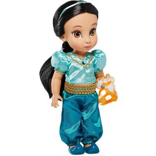 Disney Store Official Animators 'kollektion Jasmine dukke fra Aladdin - 16 tommer Autentisk prinsessedesign til b?rn og samlere Soft & Postable F