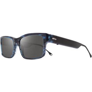 Revo RE 1204 SONIC 1 Polarized 05 GY 57 Solbriller Mænd Blue - Blue Horn - 57mm