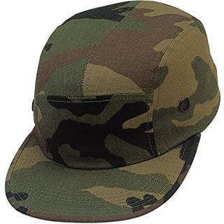 Rothco 5 Panel Militær Street Cap Woodland - One Size