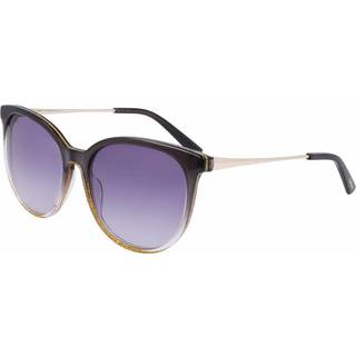 Bebe BB7240 001 55 Solbriller Kvinder Brun - Shiny Faded Glittery Jet Black Brown - 55mm