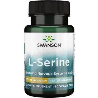 L-Serin, 500 mg - 60 kapsler
