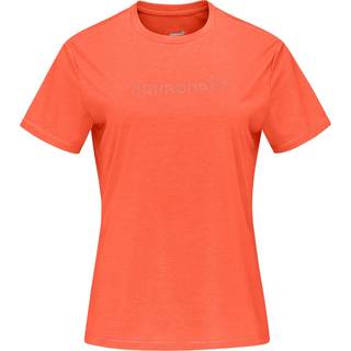 Norrøna Women's Norrøna tech T-Shirt Orange Alert, L