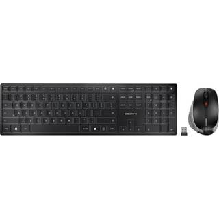 Cherry DW 9500 SLIM - Tastatur & Mus sæt - Belgisk - Grå