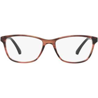 Emporio Armani Kvinde EA3099 5553 Optiske stel Acetat Rosa Transparent Cat Eye Normal