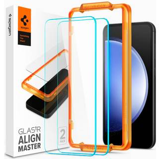 Spigen Glass tR AlignMaster 2 Pack - Samsung Galaxy S23 FE