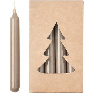 Broste Copenhagen Broste juletræslys glossy Ø1,2x10,2 cm 20-pak Linen