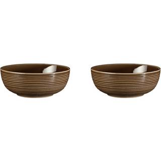 Seltmann Weiden Terra skål Ø20,4 cm 2-pak Earth Brown