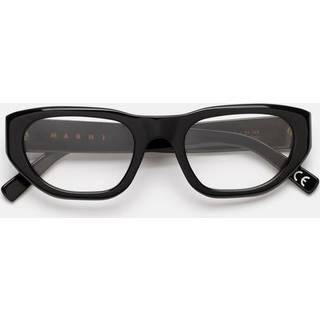 Marni Laamu Atoll Krystalklar Blue Asian Fit UHC 53 Briller Kvinder Black - Black - 53mm