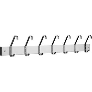 Knagerække 1250mm 7 Stålkroge