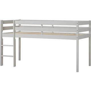 Hoppekids ECO Comfort  Halvhøj Højseng 90x200, Duegrå