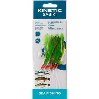 Kinetic Sabiki Rooster Tail forfang (På lager i varehus)
