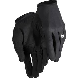 Assos RS TARGA cykelhandsker til sommer/forår  lange fingre sort - Størrelse Medium