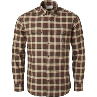 Chevalier Heron Flannel Shirt Men Holly Green Checked XL -