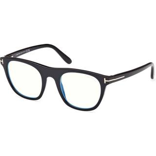 Tom Ford FT5895-B Blue-Light Block 001 51 Briller Mænd Black - Shiny Black - 51mm