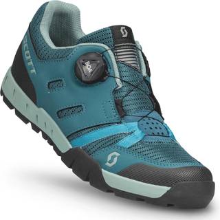 SCOTT Sport Crus-r Flat Boa Til Kvinder Petrol Blue/Mint Green - Skostørrelse 36